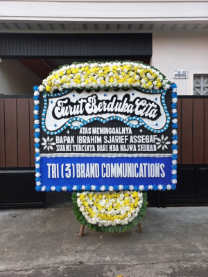 Papan Bunga Duka di Pelepat